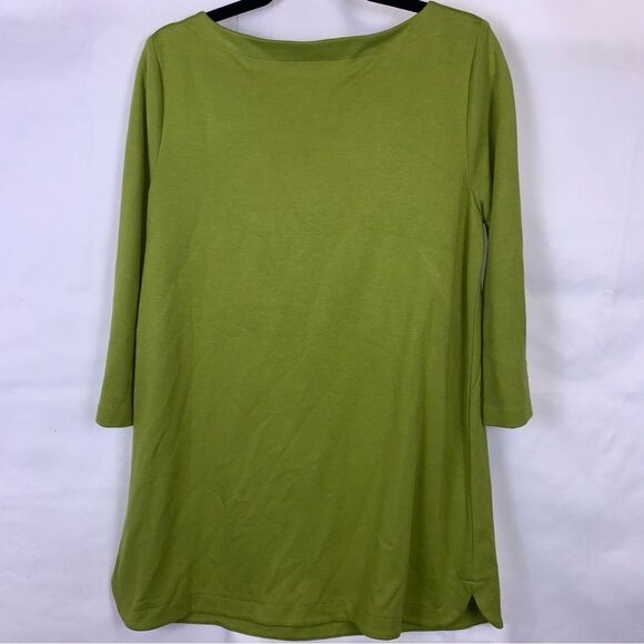 J. Jill Ponte Olive Green Dress - Picture 2 of 5